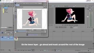 Sony Vegas Tutorial - How to animate still images using SVP