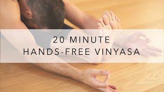 Energising wrist & hand free vinyasa yoga flow - 20 minutes
