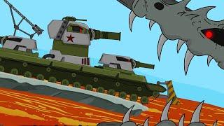 Грозный КВ-6 клип Мультики про танки
