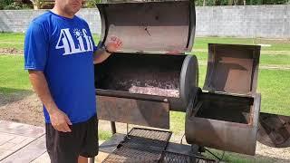 How to remove rust from BBQ grill. How to season a BBQ GRILL.