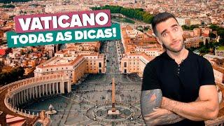 Todas as dicas do VATICANO em Roma! Basílica de São Pedro, Museus e Capela Sistina!