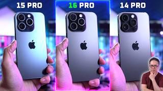 iPhone 16 Pro vs 14 Pro vs 15 Pro - Should you upgrade? 