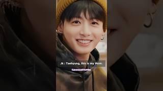 pov : Jk introduced his mom to #taekook#btsshorts #taekookff#vkookff#kookvff #kooktaeff#topkook#vk