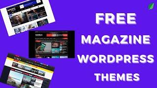 Top 10 Free Magazine WordPress Themes 2021