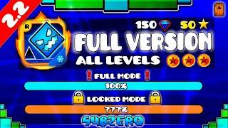 [OFFICIAL] "All Geometry Dash Subzero Levels in FULL VERSION" (ALL COINS) [100%] !!!