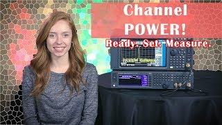 How to Make Channel Power Measurements
