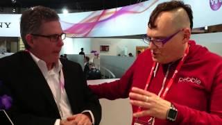 tnkgrl Mobile interview - Sony's Stephen Sneeden at MWC 2014