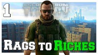 Starting Tarkov with a KNIFE Only! Escape From Tarkov Rags to Riches [E1S9]