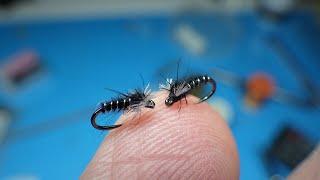 Tying a Winter Midge Pupa Size 20 with Davie McPhail