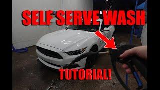 How To Use Self Serve Car Wash! (QUICK TUTORIAL)