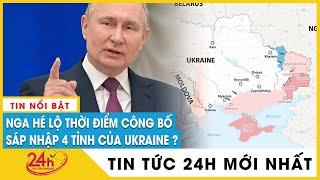 Tổng thống Putin ký sắc lệnh công nhận độc lập chủ quyền của 2 vùng Kherson và Zaporizhzhia | TV24h