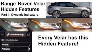 Range Rover Velar Hidden Features | Part 1: Dynamic Turn Indicators