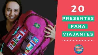 20 ideias de presentes para viajantes | Partiu Viajar