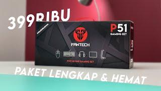 Rp 399RB | Beli 1 Dapet 5 Gaming Gear Lengkap Untuk Setup ! Fantech P51 Combo Gear