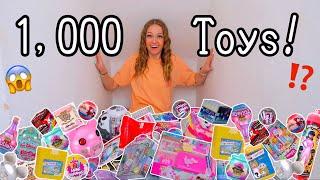 I FILLED THE *CUPBOARD UNDER MY STAIRS* WITH 1,000 MYSTERY TOYS!!!️⁉️ (LUCKY DIP CHALLENGE!)