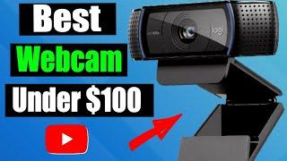 Logitech C920 (Best Budget Webcam For YouTube Videos)
