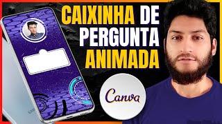 Como Fazer Caixinha de Perguntas Animadas Para o Instagram no Canva