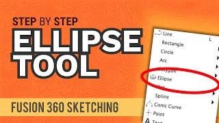 How to Create Ellipses in Fusion 360