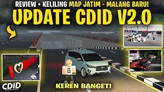 REVIEW KELILING MAP BARU KOTA MALANG DI CDID UPDATE V2.0 ! MAP JAWA TIMUR - Car Driving Indonesia