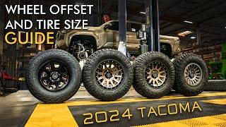 2024 Tacoma Wheel Offset & Tire Size Guide | FULL CYCLE TEST #2024Tacoma #toyotatacoma2024