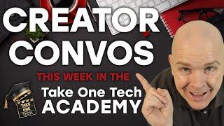 Creator Questions Answered in the Take One Tech Academy