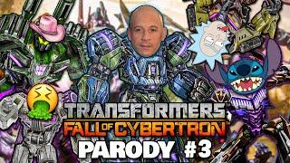 VIN DIESEL-CON AND HIS TORETTO-CONS (Transformers Fall of Cybertron Parody Part 3)