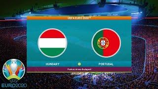 Hungary vs Portugal  Matchday1 UEFA EURO 2020 eFootball PES 2020