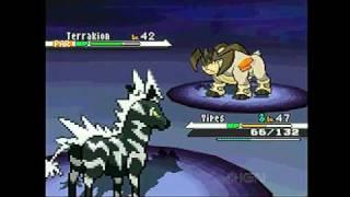 Pokemon Black & White: How to Catch Terrakion