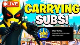 LIVE -  Playing Fortnite With SUBSCRIBERS!