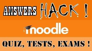 HOW To HACK MOODLE Quiz Tests Exams and find All Kinds of ANSWERS including SUBJECTIVE Online TRICK!