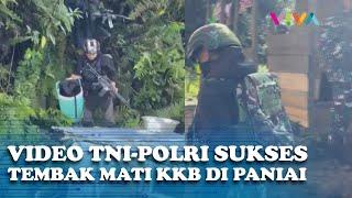 BRAVO! TNI-POLRI Sukses Tembak Mati Anggota KKB di Paniai
