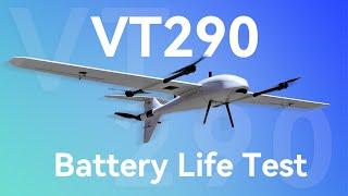 How long does it fly? CUAV Raefly VT290 VTOL Battery Life Test