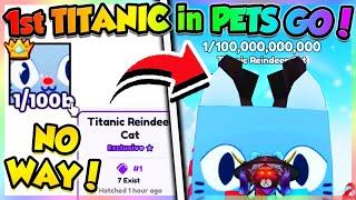 *SERIAL 1* FIRST TITANIC EVER in PETS GO CHRISTMAS UPDATE!! (Roblox)