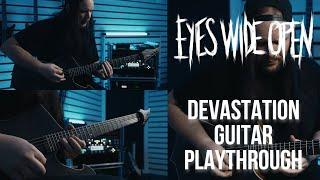 Eyes Wide Open "Devastation" Guitar Playthrough