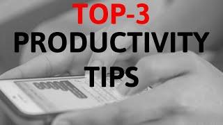 Get more done  Productivity tips from successful people - success insider