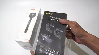 UNBOXING TNW N12 N13 MIC WIRELESS & TNW HANDHELD ADAPTER FOR TNW WIRELESS GO  #flaminkgosh