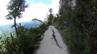 Pilot Knob trail start to finish. Pilot mountain North Carolina.