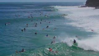 WHEN THE CROWD FACTOR GETS TOO DANGEROUS -  NOOSA, AUSTRALIA