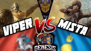 AGE OF EMPIRES 4: TheViper (Rus) vs. TheMista (Mongóis) | AOE4 EGC GENESIS TOURNAMENT FINAL J5