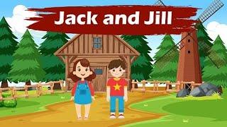 Jack and Jill | English Nursery Rhymes | Learn By Eshiksa