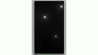 star video background Full screen || black screen star effect || kinemaster template black screen