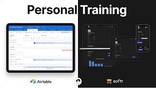 How to create your personal training client app with no code (template included) | Airtable & Softr