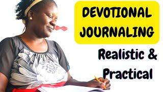 A Journaling Day in My Life: Realistic and Practical Using the THANKS Method| How to Journal Daily