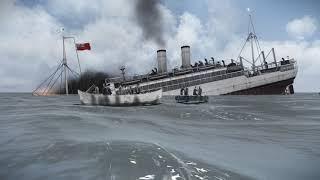 The Sinking Of A Large Hospital Ship With One Torpedo | Silent Hunter 5 With TWOS Mod