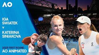 LIVE | Stefanos Tsitsipas v Alex Michelsen | AO Animated | Australian Open 2025