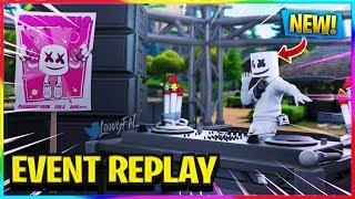 *NEW* FORTNITE MARSHMELLO EVENT/CONCERT FULL REPLAY (Cinematic)