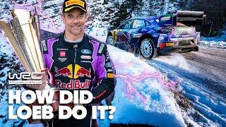 How Sebastien Loeb Actually Won Rallye Monte-Carlo 
