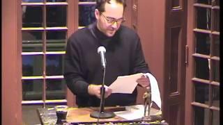 Tom Devaney reads his essay on "The Raven"