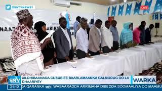 XILDHIBAANADA CUSUB EE BAARLAMAANKA GALMUDUG OO LA DHAARIYAY