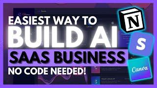 Build and Deploy a Full Stack AI SaaS With AI and NO Code!